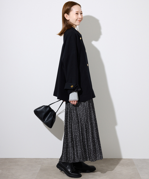 SLOBE IENA（スローブイエナ） スカート ドットプリーツスカート