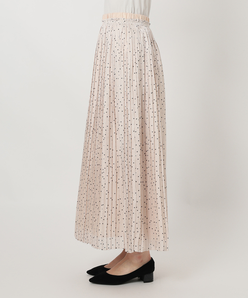 SLOBE IENA（スローブイエナ） スカート ドットプリーツスカート