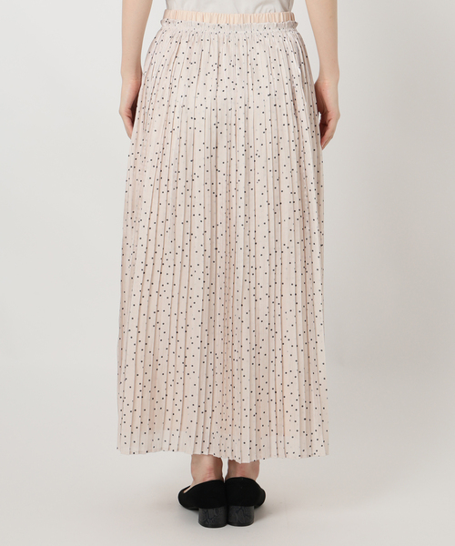 スローブイエナ　ドットスカート セール】ドットプリーツスカート（スカート）｜SLOBE IENA