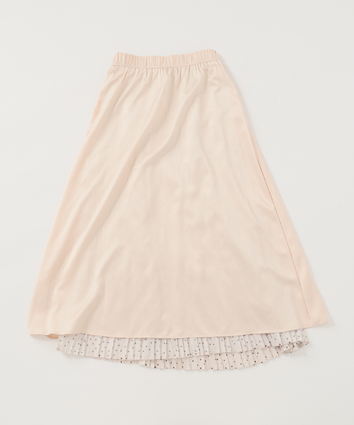 SLOBE IENA（スローブイエナ） スカート ドットプリーツスカート