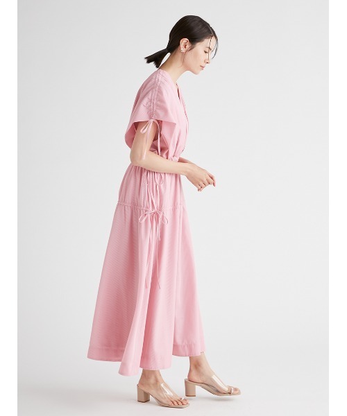 「CELFORD」 ノースリーブワンピース 38 ネイビー レディース_画像7