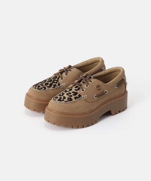 ティンバーランド　モカシンシューズ ティンバーランド レディース デッキシューズ モカシン 厚底 本革 靴