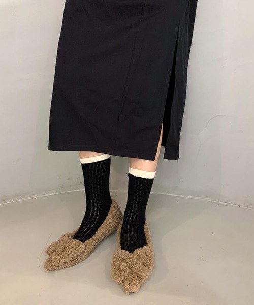 「aimoha」 「MUSI BY MLC」シューズ 24.0cm ブラウン レディース_画像8