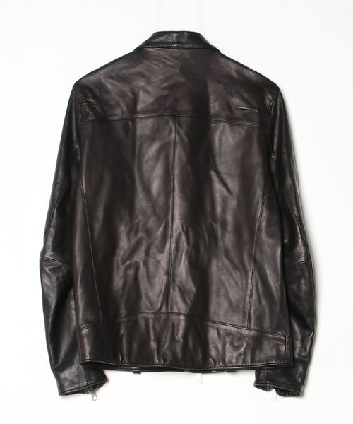 ナンバーナイン　ロックアイドル期　レザー　ブルゾン　サイズ2 NUMBER(N)INE レザーライダースジャケット 黒 ブラック 2