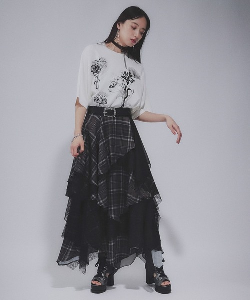 「HARE」 半袖Tシャツ FREE ホワイト レディース_画像4
