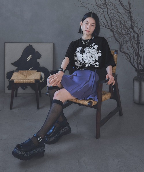 「HARE」 半袖Tシャツ FREE ホワイト レディース_画像6