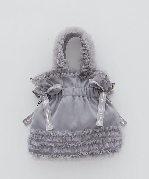 Maison de FLEUR（メゾンドフルール） トートバッグ チュールフリル
