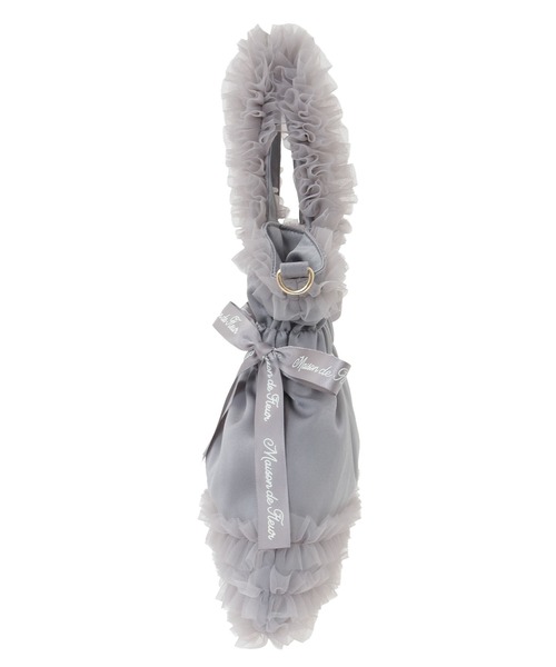 Maison de FLEUR（メゾンドフルール） トートバッグ チュールフリル