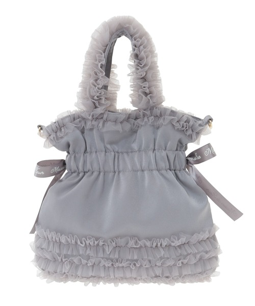 Maison de FLEUR（メゾンドフルール） トートバッグ チュールフリル