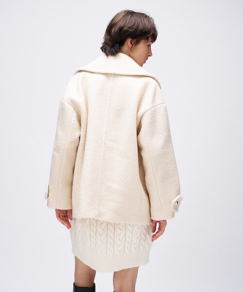 cloenc（クロエンス） ピーコート pコート ループメルトンPコート