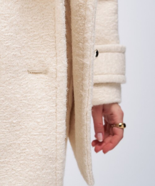 cloenc（クロエンス） ピーコート pコート ループメルトンPコート