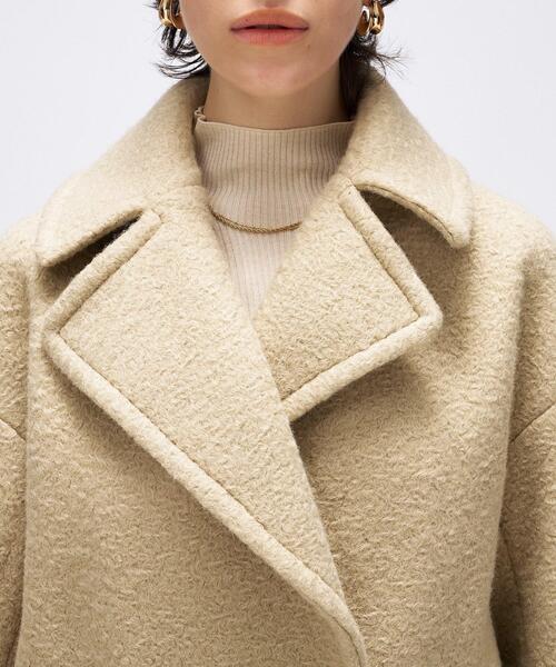 cloenc（クロエンス） ピーコート pコート ループメルトンPコート