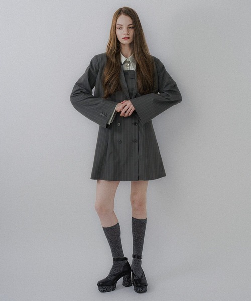 HARE（ハレ） ワンピース 2Pストライプジャケット＊ミニキャミ