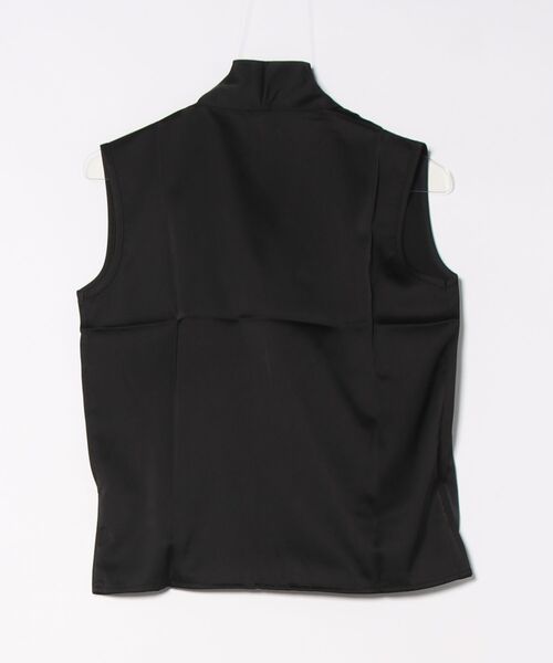 「BLANC FICELLE」 ノースリーブブラウス M ブラック レディース_画像2