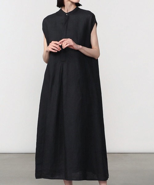 「TICCA」 ノースリーブワンピース FREE ブラック レディース_画像3