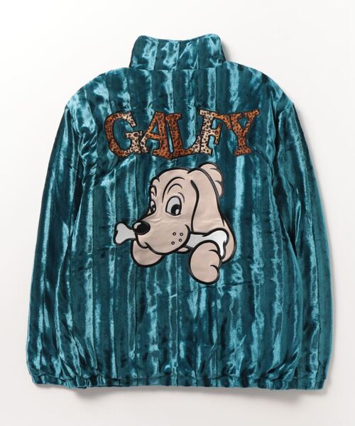 「GALFY」 ブルゾン X-LARGE エメラルド メンズ_画像2