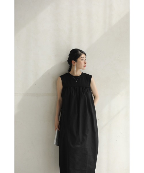 「CAWAII」 ノースリーブワンピース FREE ブラック レディース_画像2