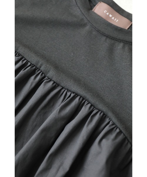 「CAWAII」 ノースリーブワンピース FREE ブラック レディース_画像6