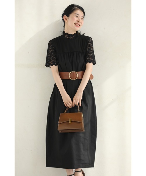 「CAWAII」 ノースリーブワンピース FREE ブラック レディース_画像7