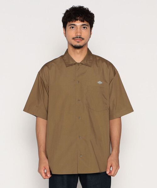 Danton（ダントン） 半袖シャツ 42 サックスブルー メンズ : ZOZOTOWN