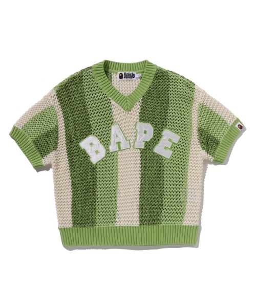 tシャツ BAPE CROCHET OVERSIZED TEE レディースの画像
