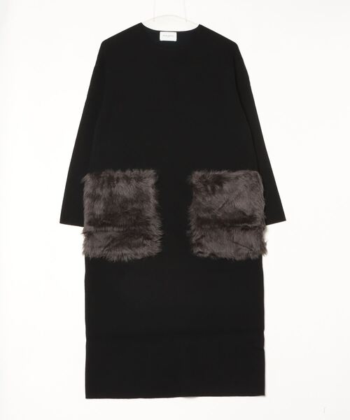 UNITED ARROWS（ユナイテッドアローズ） ニットワンピース 38 ホワイト