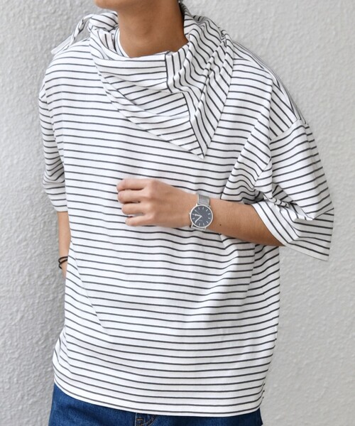 SHIPS any tシャツ any:「洗濯機可能」マリンテイスト ボーダー