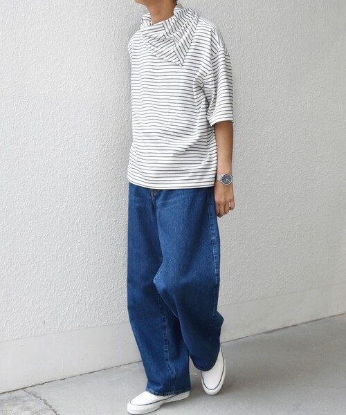 SHIPS any tシャツ any:「洗濯機可能」マリンテイスト ボーダー