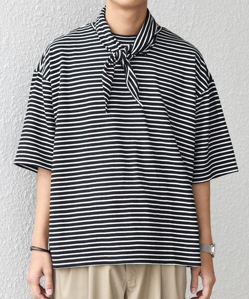 SHIPS any ボーダー SHIPS any tシャツ any:「洗濯機可能」マリンテイスト ボーダー