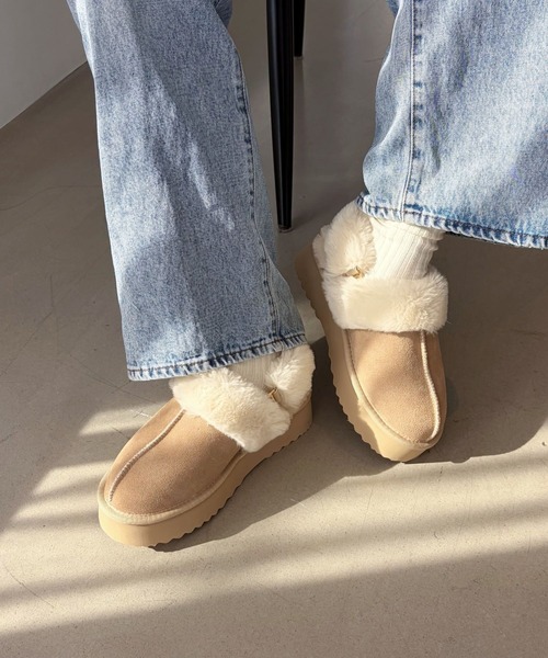 「ORiental TRaffic」 フラットサンダル M ブラウン レディース_画像2