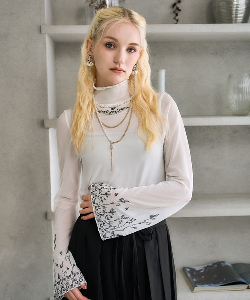 HARE（ハレ） tシャツ 「OCCASION」シシュウシアートップス(HARE