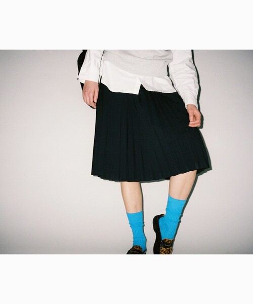 BEAMS BOY（ビームス ボーイ） スカート ミックス プリーツ スカート