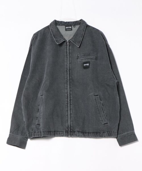 THRASHER（スラッシャー） デニムジャケット gジャン DENIM WORK