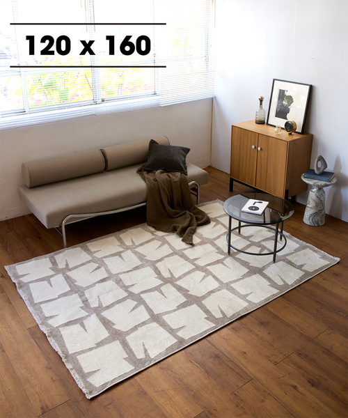 【新品】JOURNAL STANDARD FURNITURE ラグ120✖️160 journal standard Furniture（ジャーナル スタンダード ファニチャー