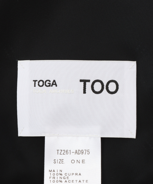 TOGA PULLA（トーガ プルラ） スカーフ バンダナ TOGA PULLA FRINGE