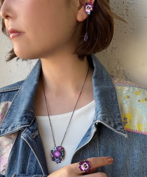 ANNA SUI（アナスイ） 指輪 リング ビオラモチーフ リング レディース