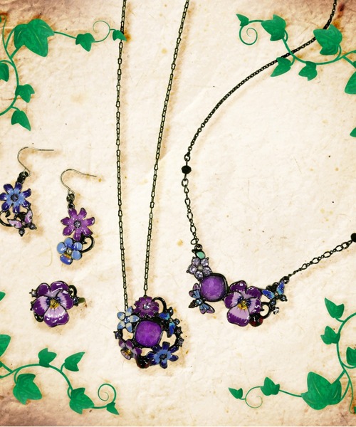 ANNA SUI（アナスイ） 指輪 リング ビオラモチーフ リング レディース