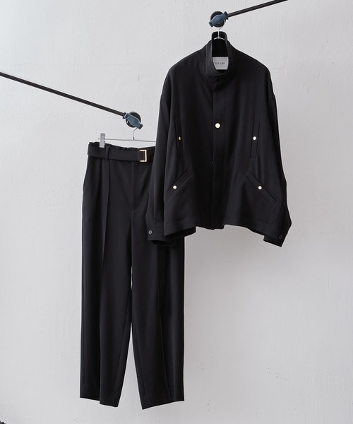 「CULLNI」 スラックス 2 ブルー メンズの画像