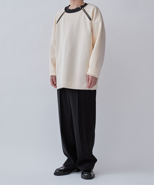 「CULLNI」 スラックス 2 ブルー メンズの画像