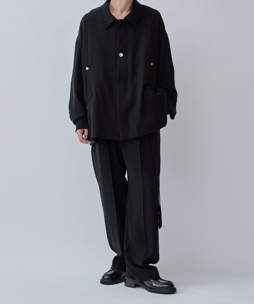 「CULLNI」 スラックス 2 ブルー メンズの画像