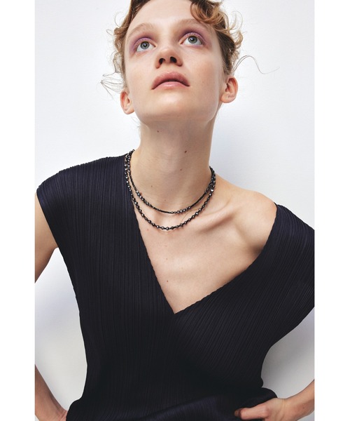 【les bonbon】パール チェーン ネックレス les bonbon（ルボンボン） ネックレス 「les bonbon」ombre pearl