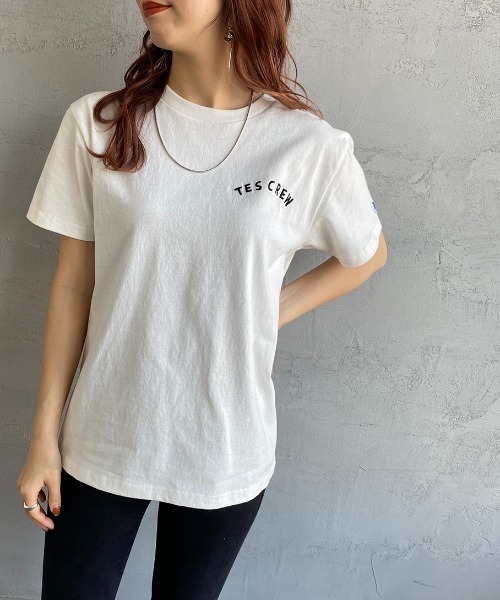 「The Endless Summer」 半袖Tシャツ M ネイビー レディース_画像2