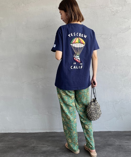 「The Endless Summer」 半袖Tシャツ M ネイビー レディース_画像8