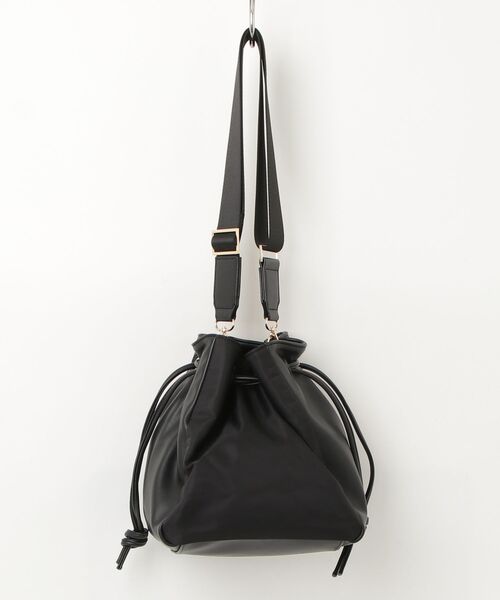 「ADORE」 ドロストバケット BAG 2WAYバッグ - ブラック レディースの画像