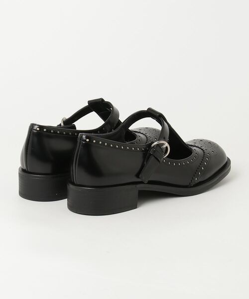 「miu miu」 シューズ 38 ブラック レディースの画像