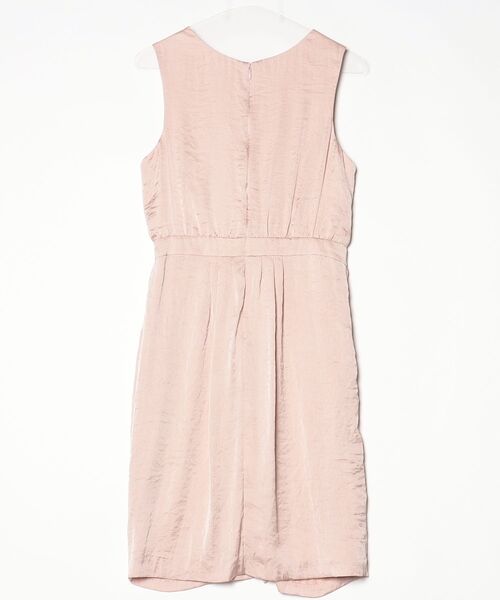 「VERA WANG」 ノースリーブワンピース 8 ピンク レディース_画像2
