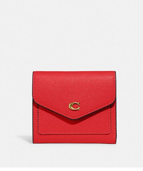 COACH（コーチ） 財布 ONE レッド系その他 レディース : ZOZOTOWN