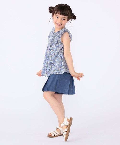 SHIPS リバティブラウス SHIPS（シップス） ブラウス シャツ SHIPS KIDS:100〜130cm / リバティ