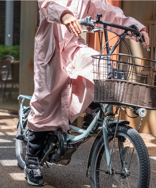 MKD.ZAKKA カッパ レインコート カッパ 自転車 マチ付き レインコート
