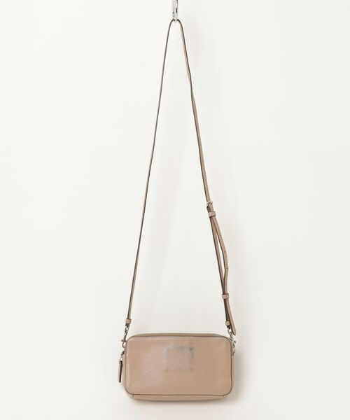 d*4様 COACH ベージュ レザー ショルダーバッグ COACH（コーチ） ショルダーバッグ - ベージュ レディース : ZOZOTOWN